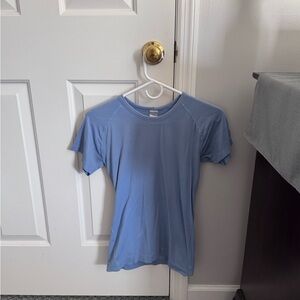 TKEQ The Shop Blue Short Sleeve Top size: M/L